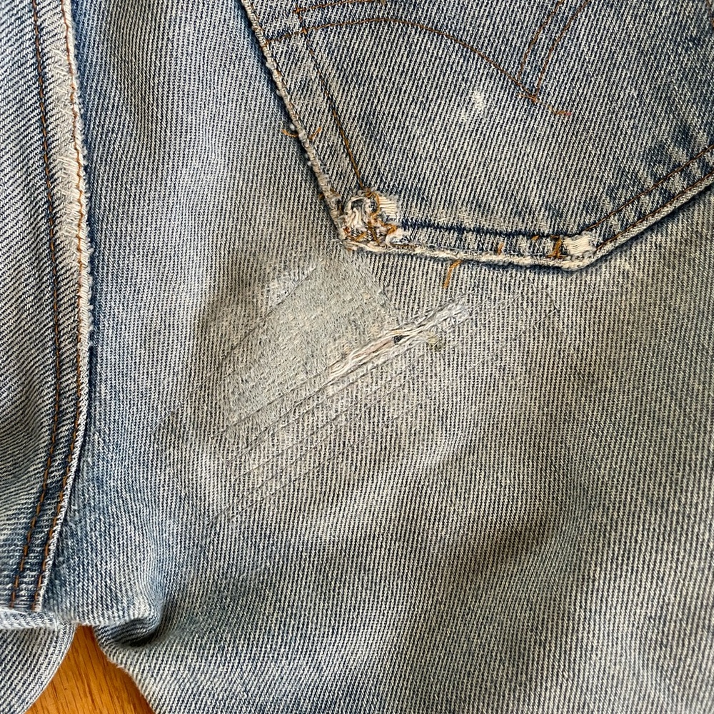 Vintage Levi’s 701 Student Jeans - Picture 5 of 12